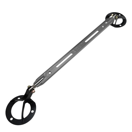 Megan Racing Gunmetal Front Upper Strut Brace Bar For 86-92 Toyota Supra A70 - MR-SB-TS8692FU-G