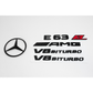 Mercedes-Benz S213 E63S Wagon AMG Gloss Black Emblem Pack