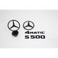 Mercedes-Benz W223 S500 Sedan AMG Gloss Black Emblem Pack