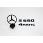 Mercedes-Benz W222 S550 Sedan 4MATIC Gloss Black Emblem Pack