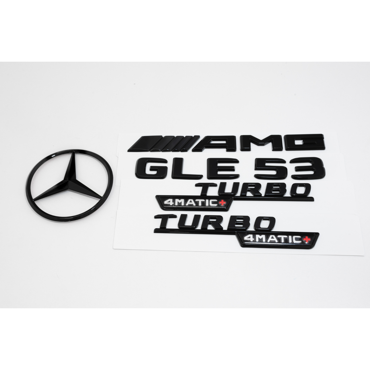 Mercedes-Benz V167 GLE53 AMG Gloss Black Emblem Pack