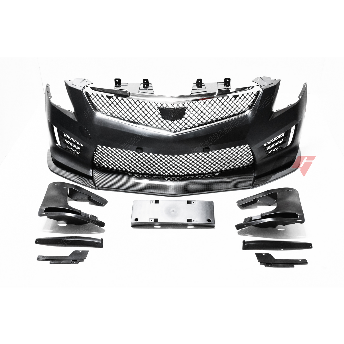 23213289 2013-2019 Cadillac ATS to ATS-V Style Front Bumper Cover Conversion Ki ...