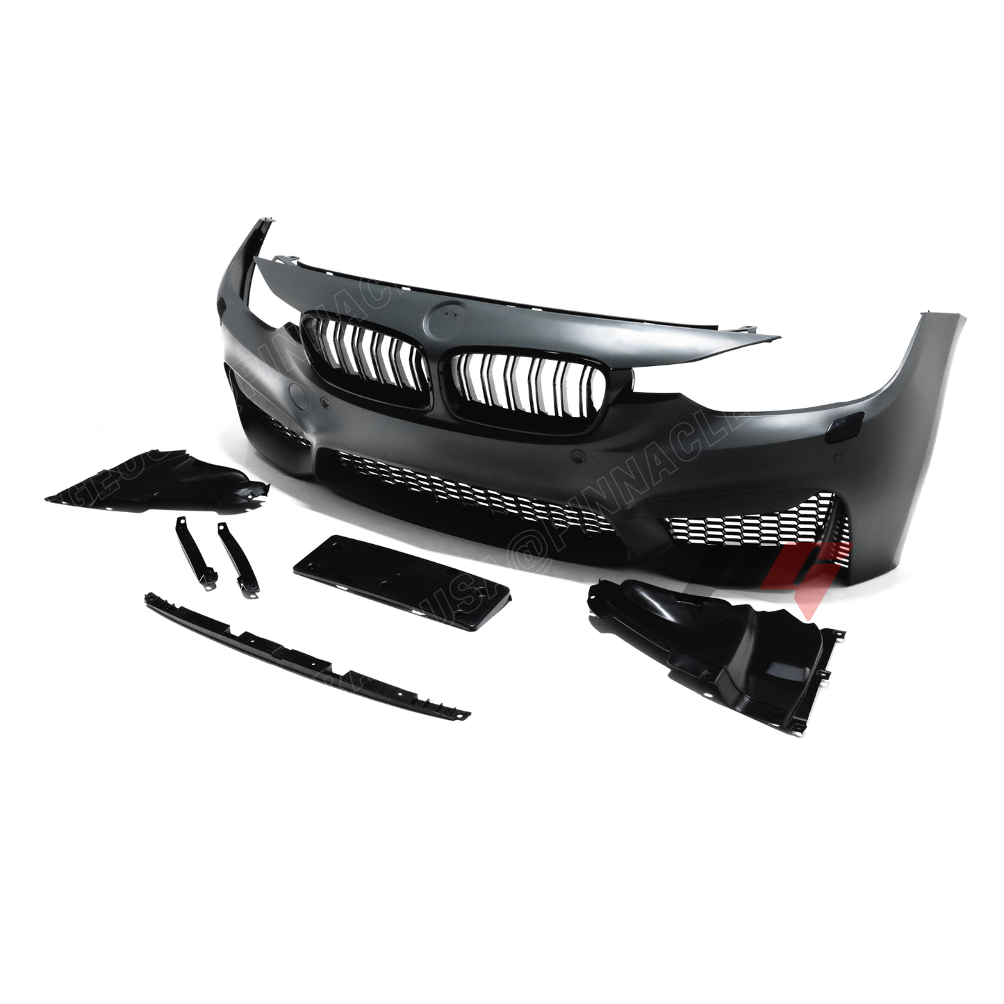 2012-2018 BMW F3X 3 Series Front F80 M3 Style Bumper Conversion