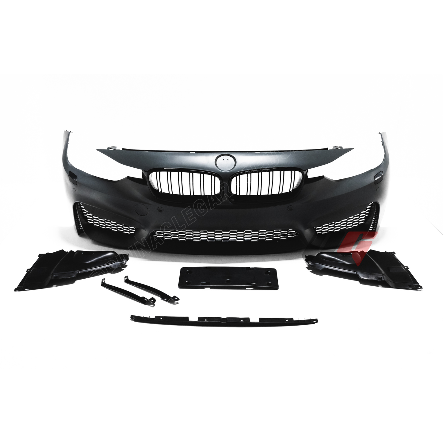 2012-2018 BMW F3X 3 Series Front F80 M3 Style Bumper Conversion