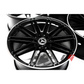 Mercedes Benz Wheels 20x8.5/20x9.5 5x112 Black Machined C E Class 250 280 300 350