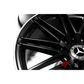 Mercedes Benz Wheels 20x8.5/20x9.5 5x112 Black Machined C E Class 250 280 300 350