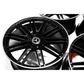 Mercedes Benz Wheels 20x8.5/20x9.5 5x112 Black Machined C E Class 250 280 300 350
