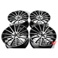 Mercedes Benz Wheels 19x8.5/19x9.5 5x112 Black Machined Lip fit A Class B Class C Class 180 200 220 300 400