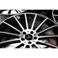 Mercedes Benz Wheels 19x8.5/19x9.5 5x112 Black Machined Lip fit A Class B Class C Class 180 200 220 300 400