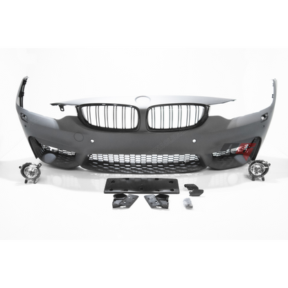 2014-2019 BMW 4 Series F32/33/36 Front M4 F8X Style Bumper Cover Conversion