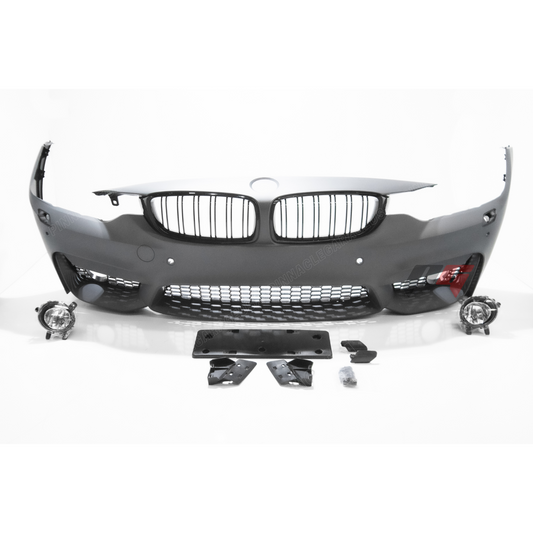 2014-2019 BMW 4 Series Front F32/33/36 F82 M4 Style Bumper Cover Conversion