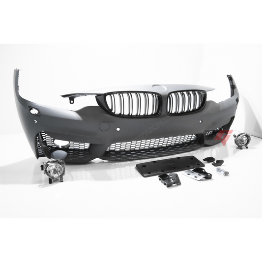 2014-2019 BMW 4 Series Front F32/33/36 F82 M4 Style Bumper Cover Conversion