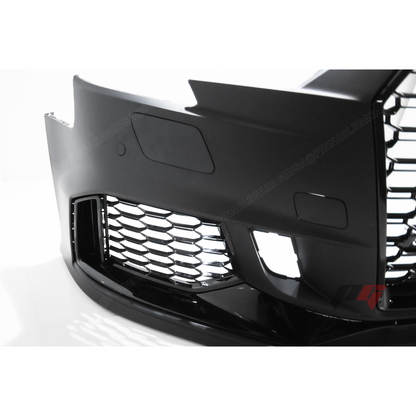 2017-2019 Audi A3, S3 Front RS3 Style Bumper Cover Conversion w/ Front Grille