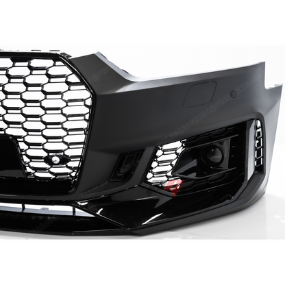 2017-2019 (B9) Audi A5, S5 Front RS5 Style Bumper Cover Conversion w/ Front Grille