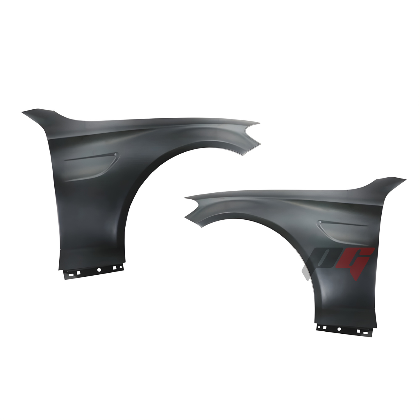 2013-2021 Mercedes Benz C-Class W205 Front Fenders Set Steel C63 AMG Style