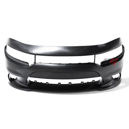 2015-2023 Dodge Charger To SRT Hellcat 2019 Style Front Bumper Cover Conversion w/ Fog Lights
