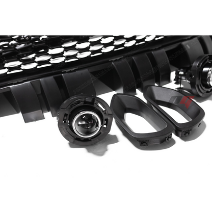 2015-2023 Dodge Charger To SRT Hellcat 2019 Style Front Bumper Cover Conversion w/ Fog Lights