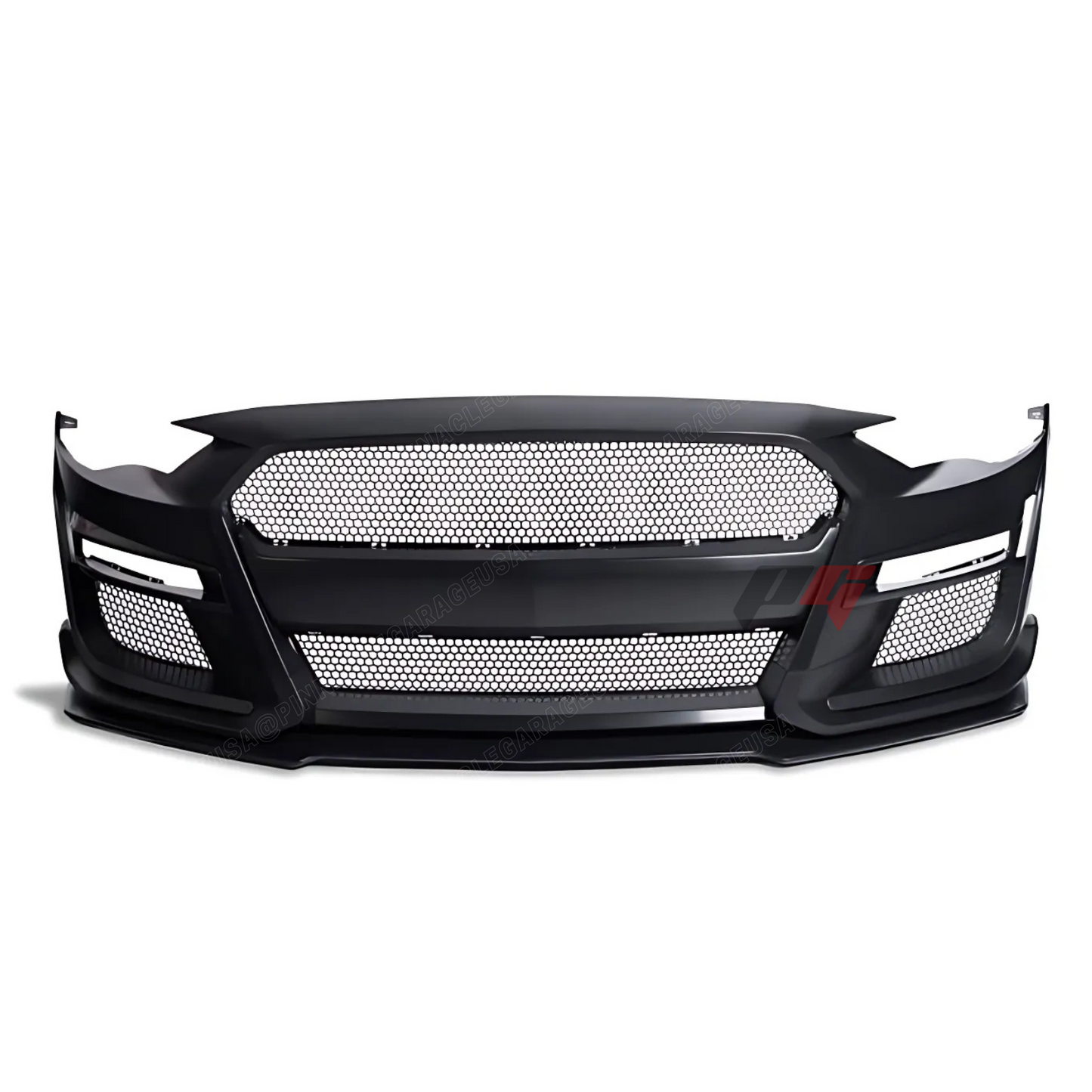 2018-2023 Ford Mustang GT500 Style Front Bumper w/ Lip Conversion Kit