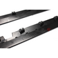 For 2015-2023 Ford Mustang Side Skirt Extension Splitter W/ Winglet GT500 Style