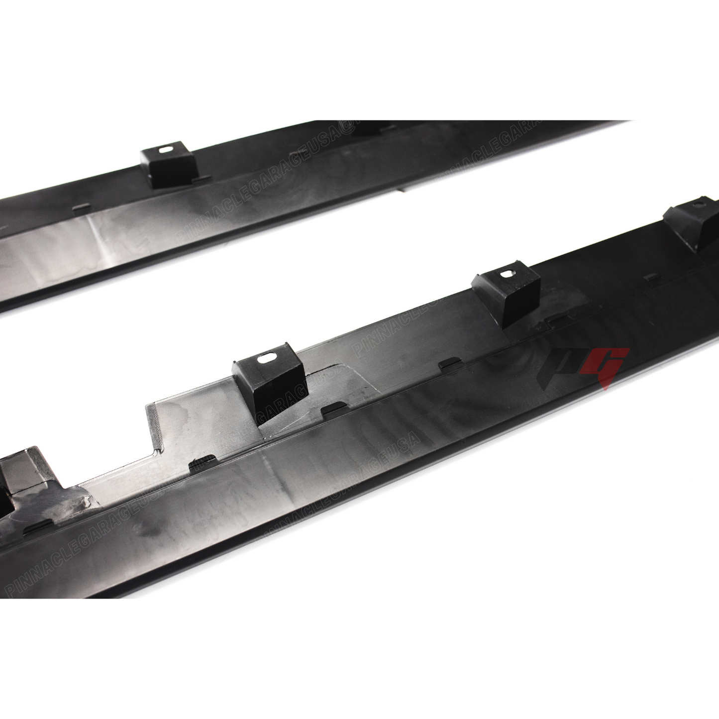 For 2015-2023 Ford Mustang Side Skirt Extension Splitter W/ Winglet GT500 Style