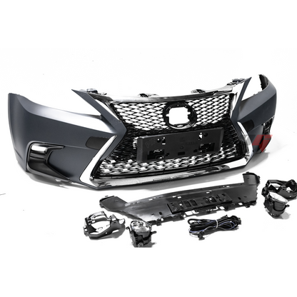 2011-2018 LEXUS CT200H to 2016+ F-Sport Style Front Bumper Conversion w/ Fog Lights