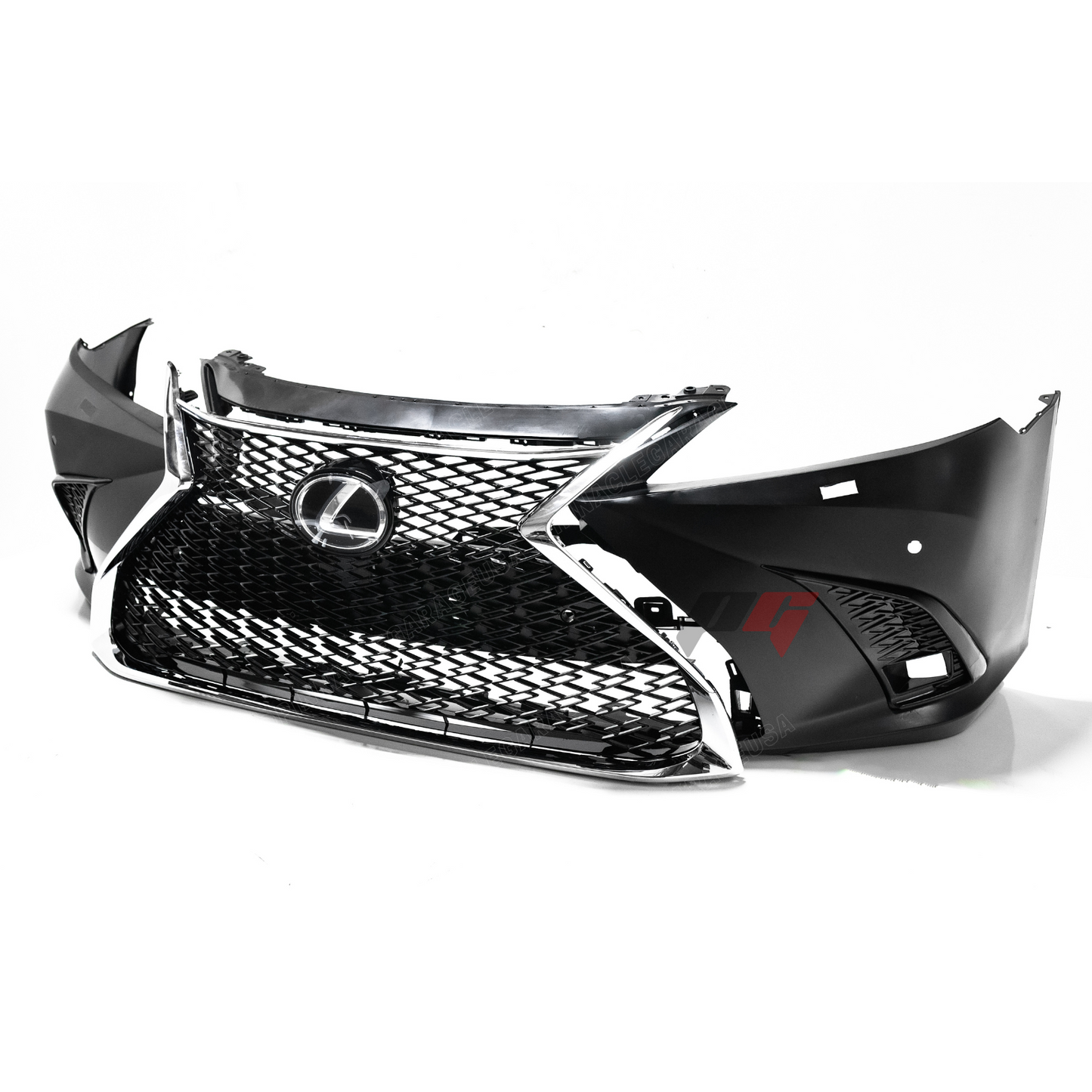 2006-2009 LEXUS ES350 To F-Sport Style Front Bumper Conversion Kit w/ Fog Lights