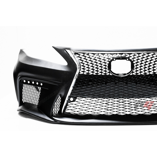 2006-2013 LEXUS IS250, IS350 F-Sport 2IS to ESPIRT Style Front Bumper Conversion Kit w/ Led Fog Beams