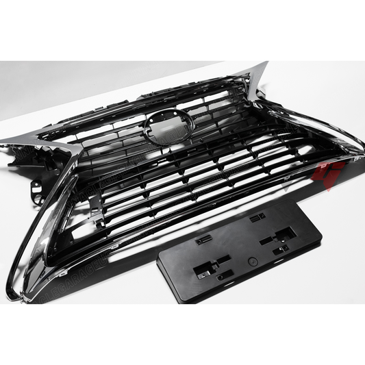 2016-2018 LEXUS ES350 ES300h OE Style Front Grille with Chrome Trim