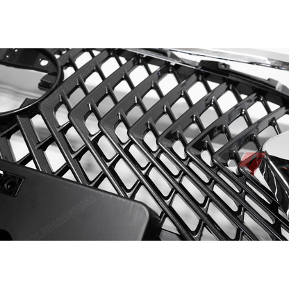 2016-2018 LEXUS ES350 ES300h LS Style Front Grille with Chrome Trim