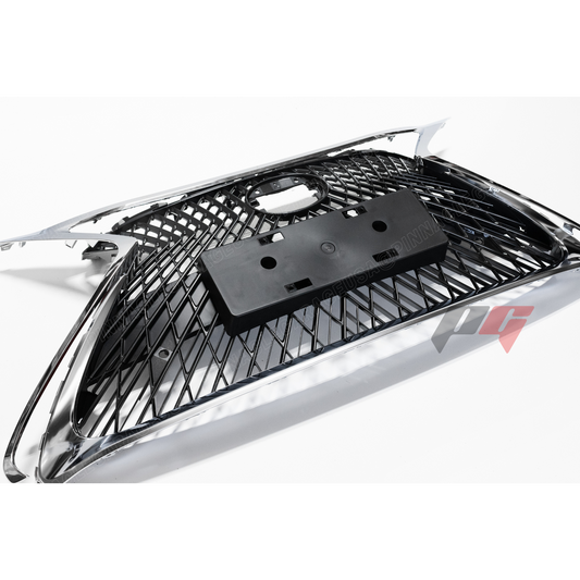 2016-2018 LEXUS ES350 ES300h LS Style Front Grille with Chrome Trim