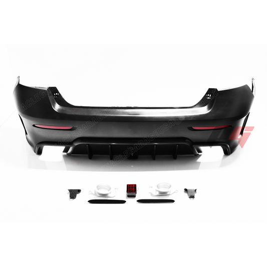 2006-2011 LEXUS GS300, GS350, GS430 Rear Bumper Cover w/ Mufflers & 3rd Brake Light