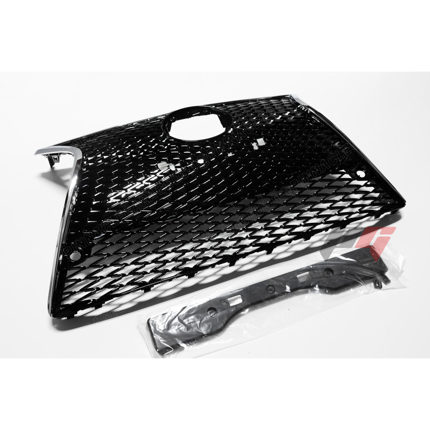 2014-2016 LEXUS IS200t, IS250, IS350 F-Sport 3IS Front Upper Grille With Chrome Trim