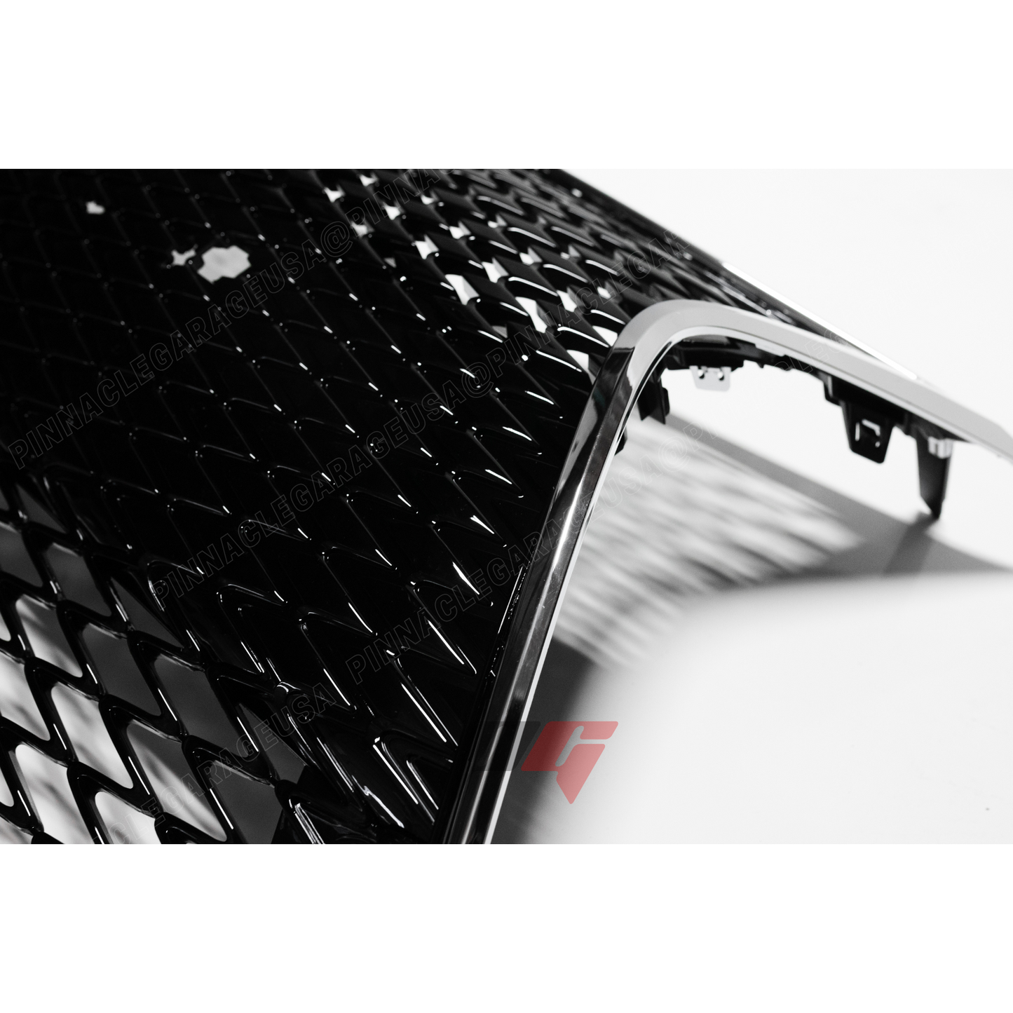 2014-2016 LEXUS IS200t, IS250, IS350 F-Sport 3IS Front Upper Grille With Chrome Trim