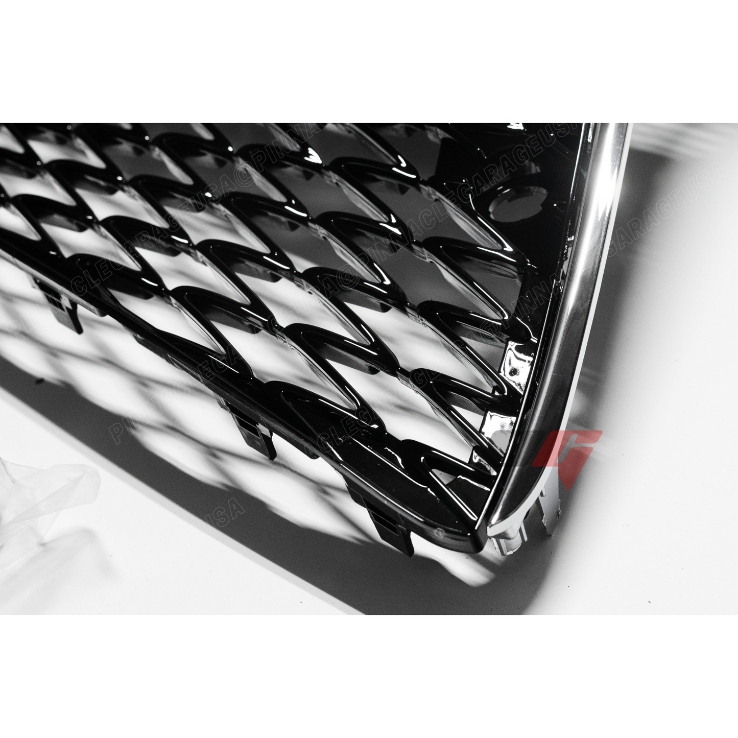 2014-2016 LEXUS IS200t, IS250, IS350 F-Sport 3IS Front Upper Grille With Chrome Trim