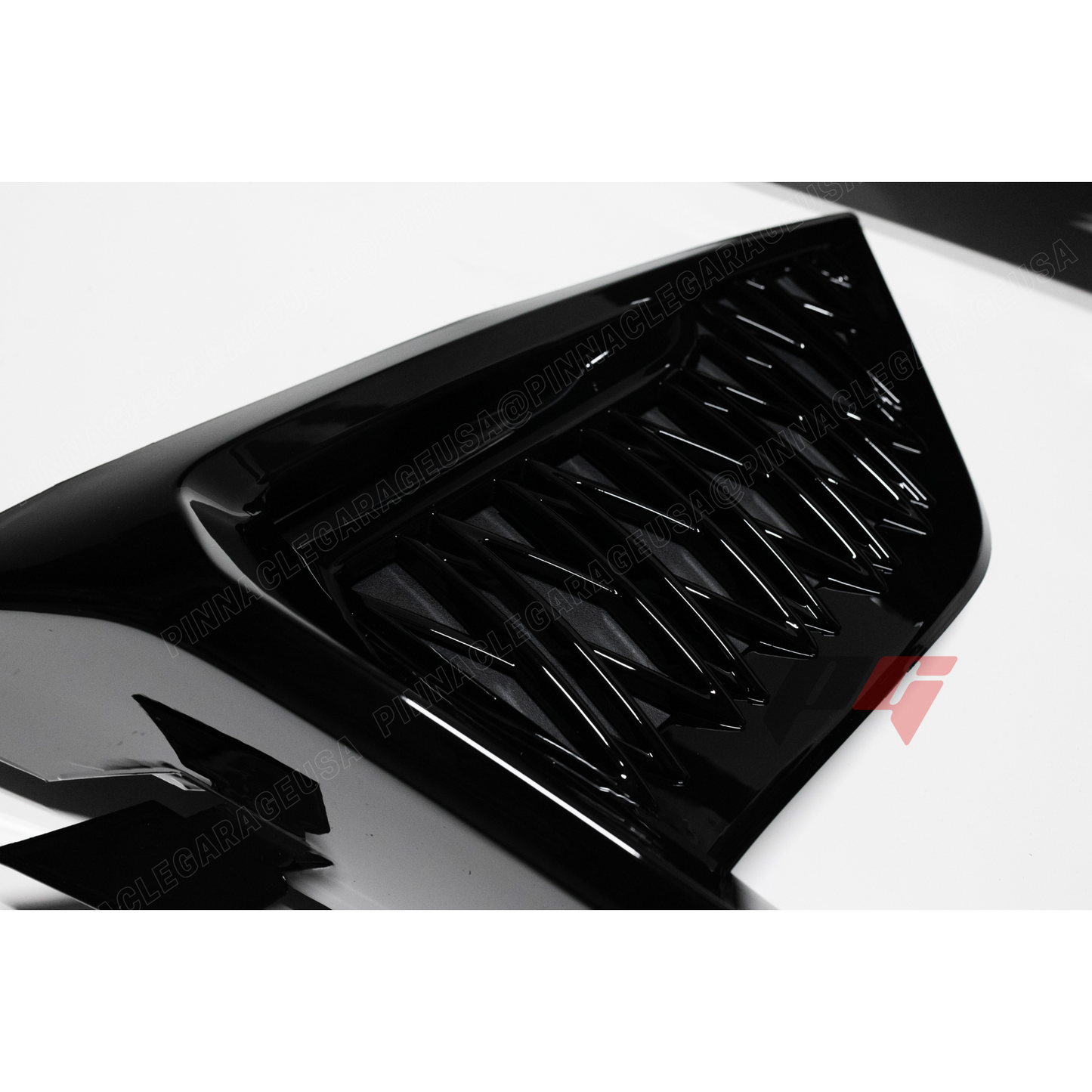 2021-2024 LEXUS IS300/ IS350 F-Sport Style Front Upper Grille with Black Trim