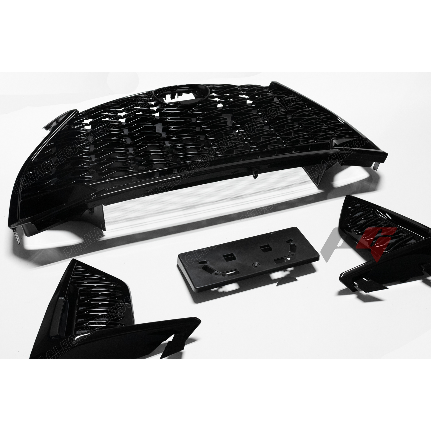 2021-2024 LEXUS IS300/ IS350 F-Sport Style Front Upper Grille with Black Trim