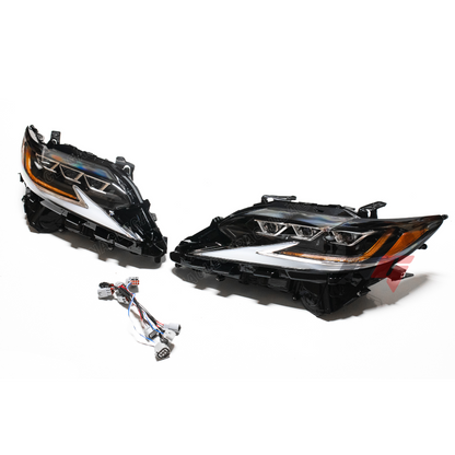 2016-2018 Lexus ES350, ES300h Triple Beam F-Sport Style LED Head Lights