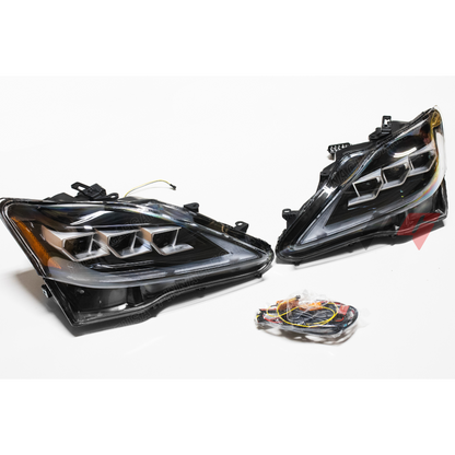 2006-2013 Lexus IS250, IS350 Triple Beam F-Sport Style LED Head Lights