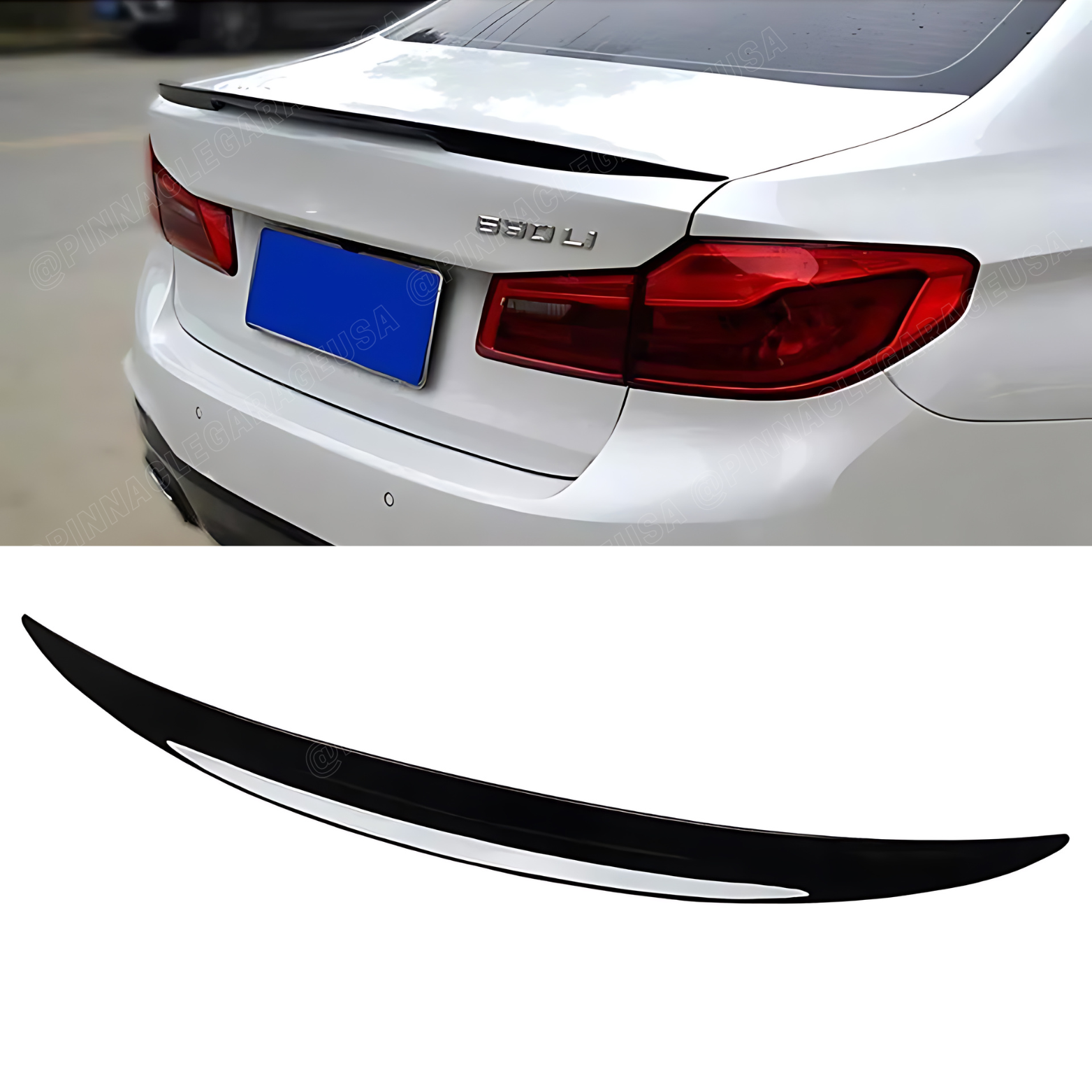2018-2020 BMW 5 Series G30 Rear Performance Style Trunk Spoiler ...