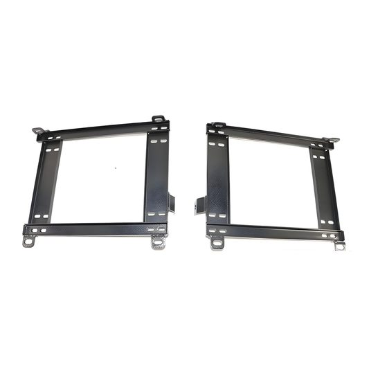 PAIR of Universal Seat Brackets Racing Seat Mounting Brackets Rail Track