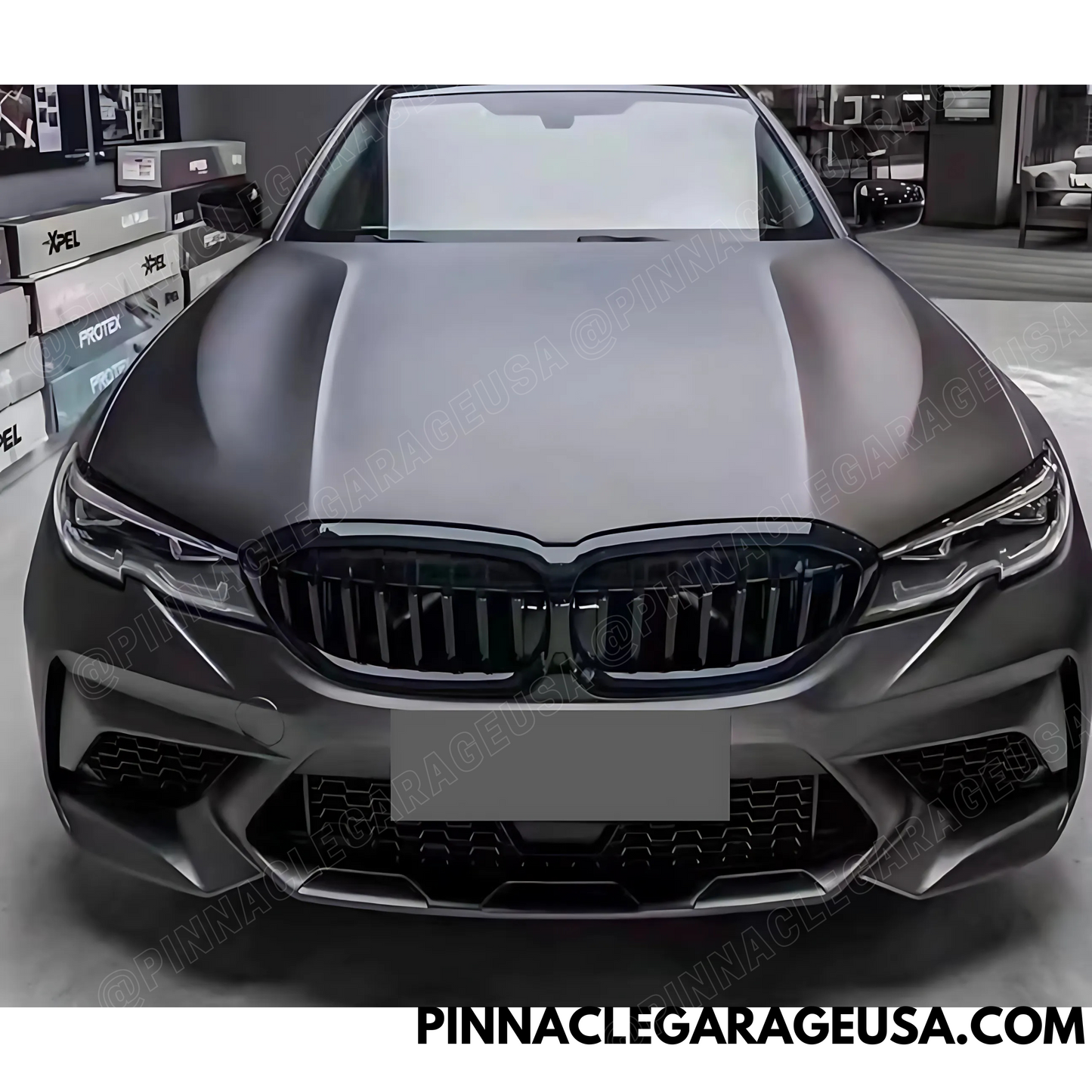 2020-2021 BMW G20/G28 3 Series Front M3C Style Bumper Cover Conversion