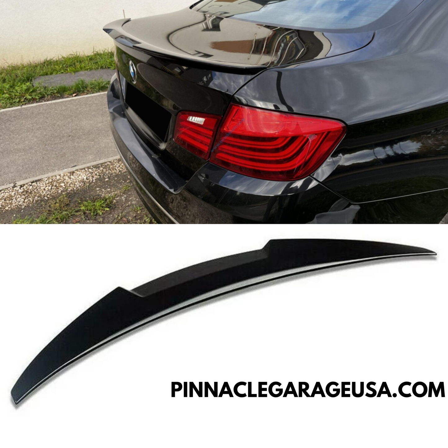 2010-2016 BMW F10 5 Series 528i, 535i Rear M4 Style Trunk Spoiler Wing