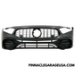 2018-2022 Mercedes A-Class W177 Hatchback/V177 Sedan A45 Style Front Bumper Conversion