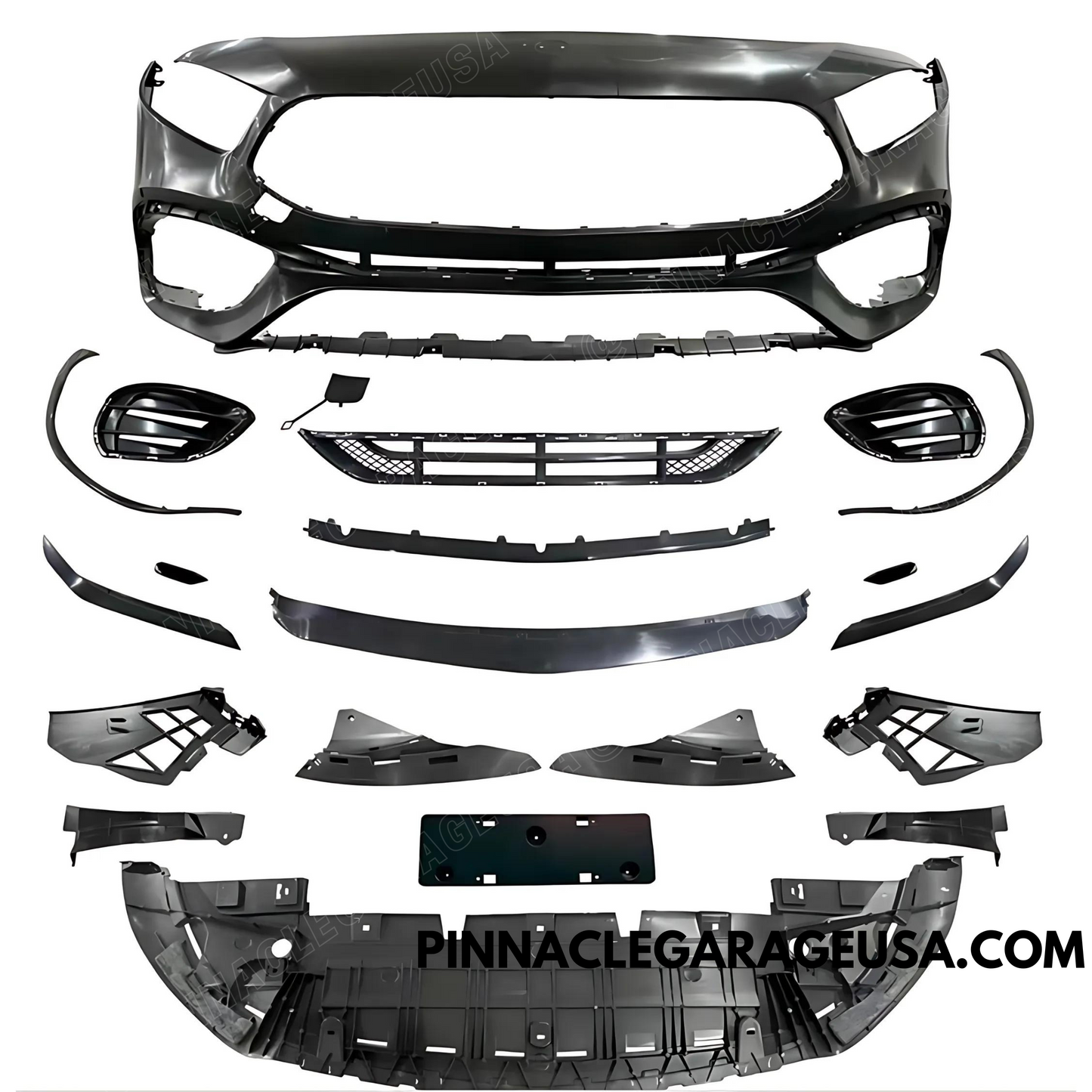 2018-2022 Mercedes A-Class W177 Hatchback/V177 Sedan A45 Style Front Bumper Conversion