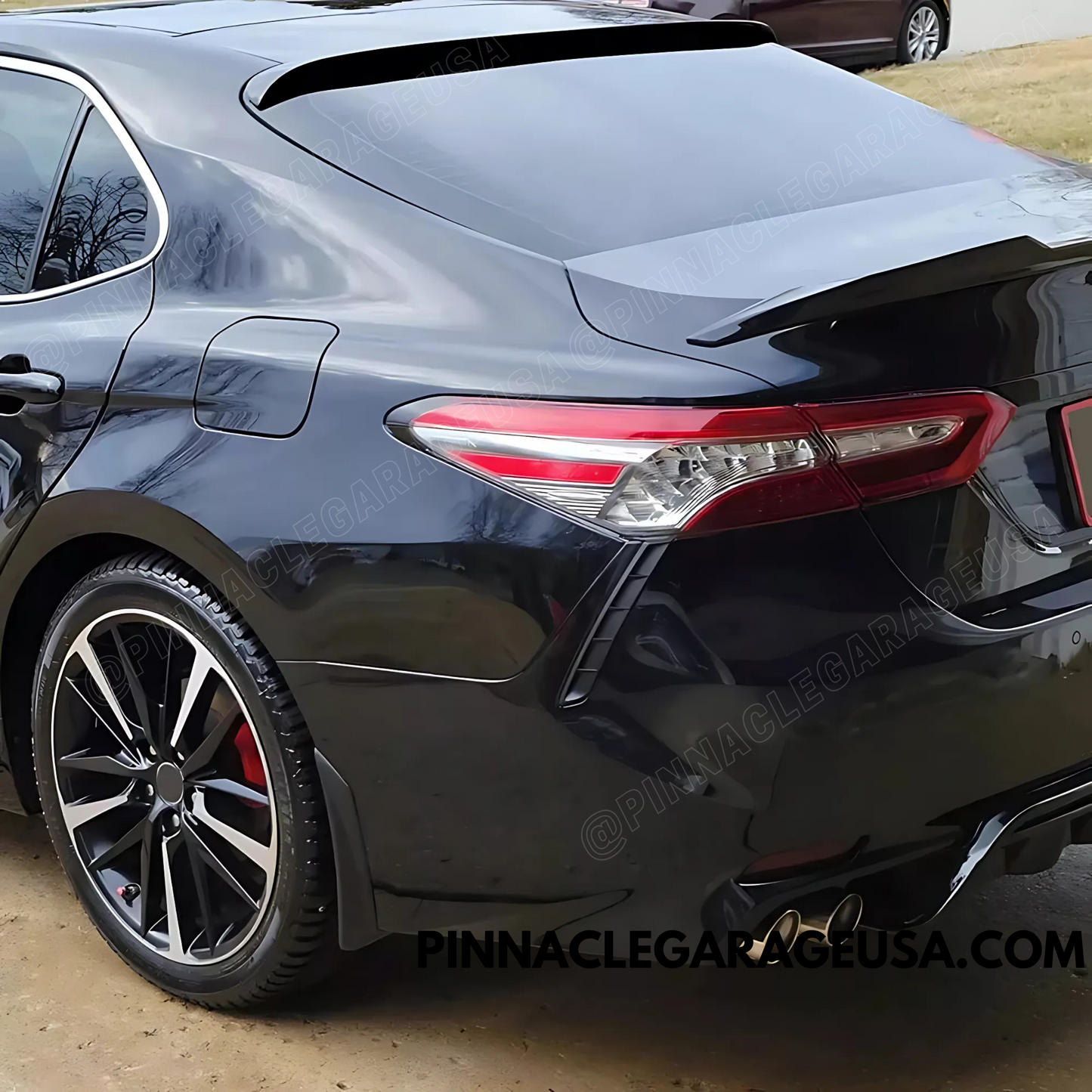 2018-2024 Toyota Camry Gloss Black Rear Window Roof Spoiler