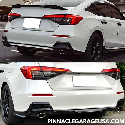 2022-2024 Honda Civic MD Style Rear Bumper Diffuser Spats
