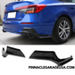 2022-2024 Honda Civic MD Rear Bumper Lip Splitter