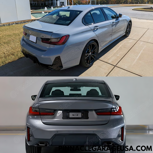 2023+ BMW G20/G28 3 Series Rear MTech Style Bumper Cover Conversion