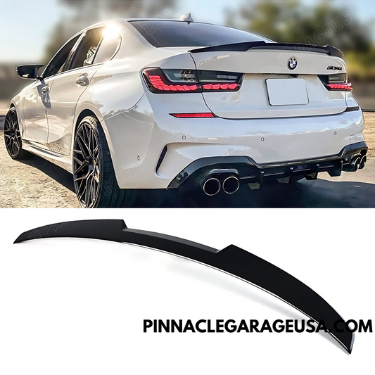 2019-2023 BMW G20 3 Series 330i, 330e, M340i Gloss Black Rear Trunk Spoiler