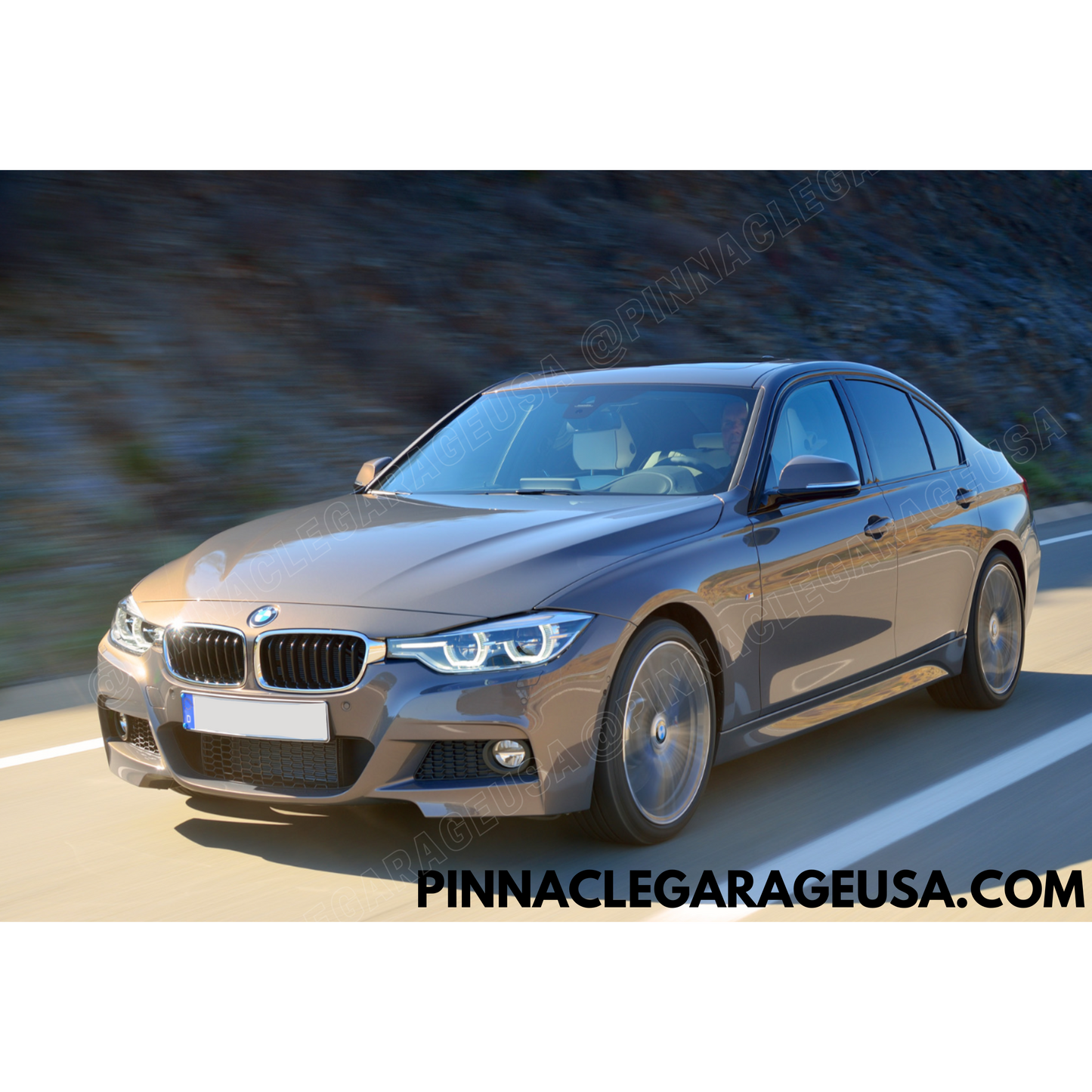 2013-2018 BMW F30 3 Series Front MTech Style Bumper Cover Conversion